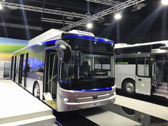 Yutong attends Busworld Kortrijk 2017