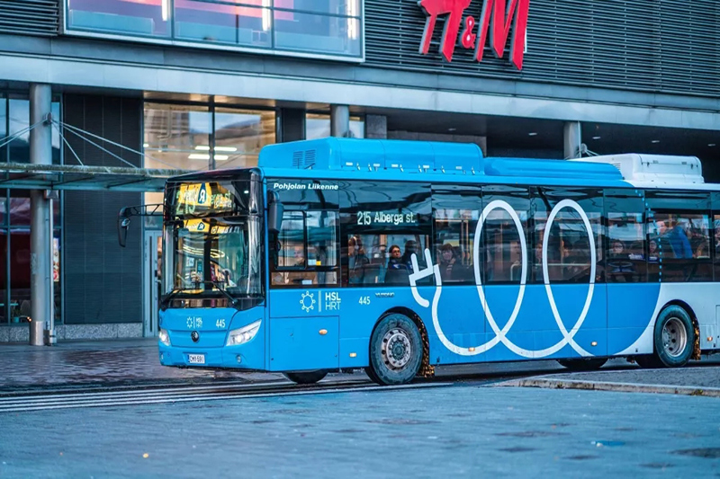 Yutong new energy buses favored in developed Nordic countries