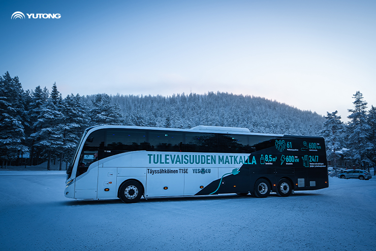 How Yutong Electric Coach Achieves Hundreds of Kilometers in the Extreme Cold