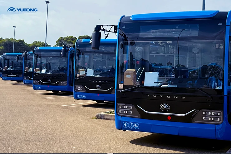 723 Yutong Buses Ready to Serve the African International Football Tournament with High Quality