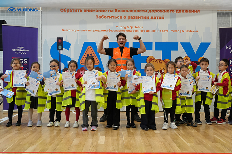 From Astana to Almaty: Yutong School Bus Safety Tour Brings Safety Education to Kazakhstani Students