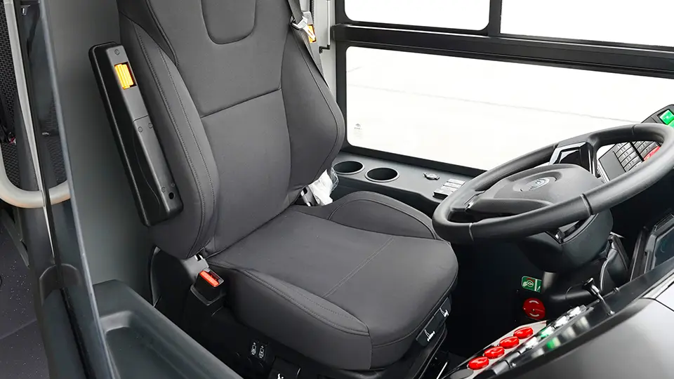 Full air suspension driver seat