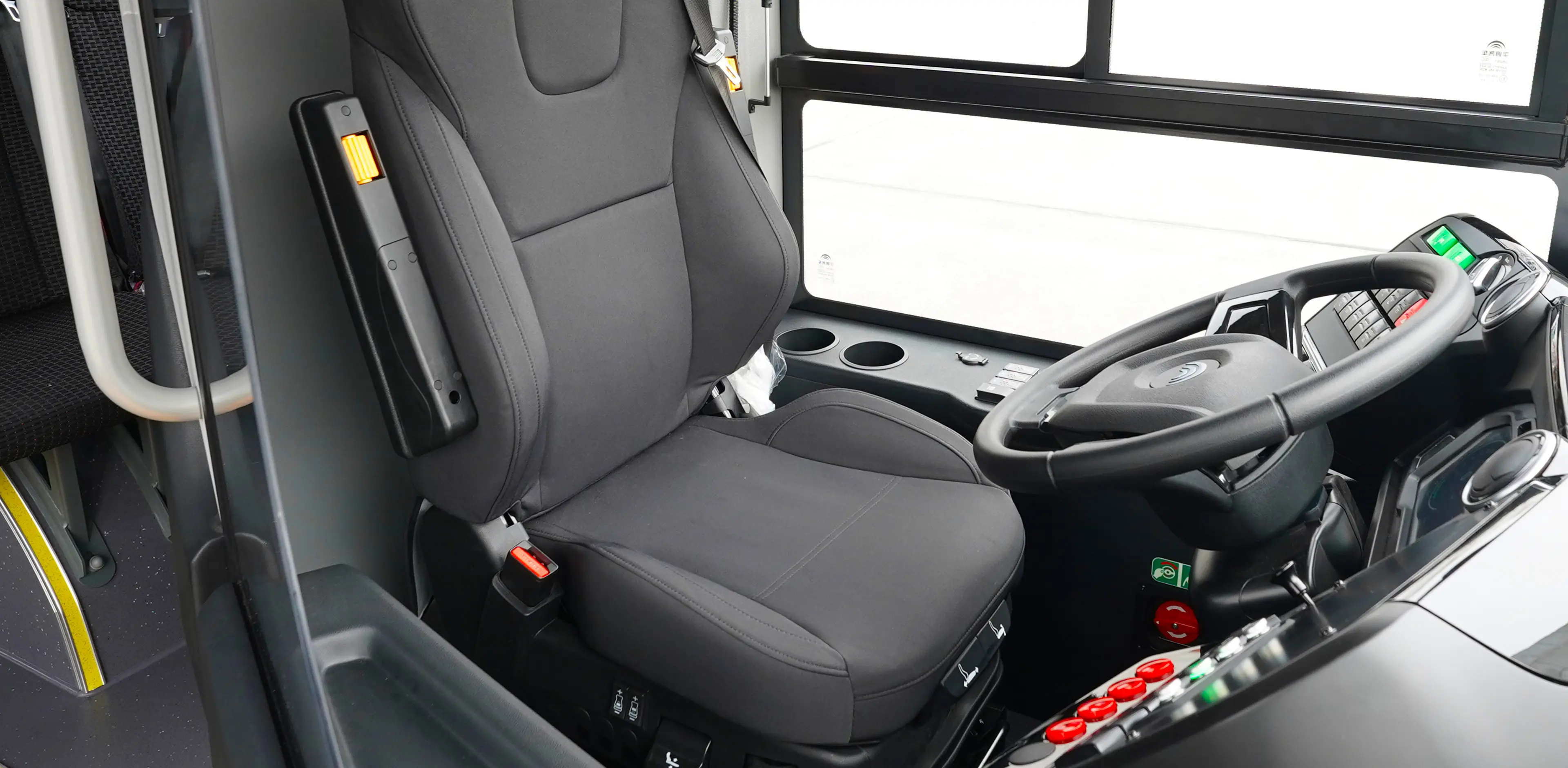 Full air suspension driver seat